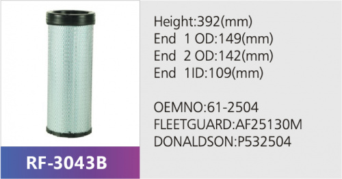 Фильтр воздушный RF-3043AB (1/4)