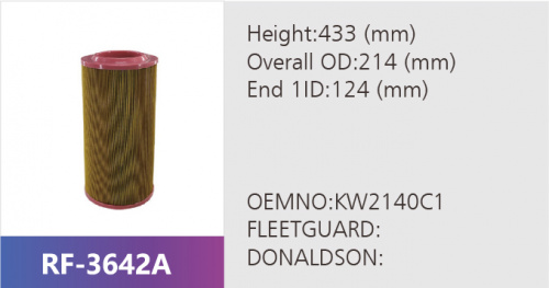 Фильтр воздушный RF-3642AB (1/1)
